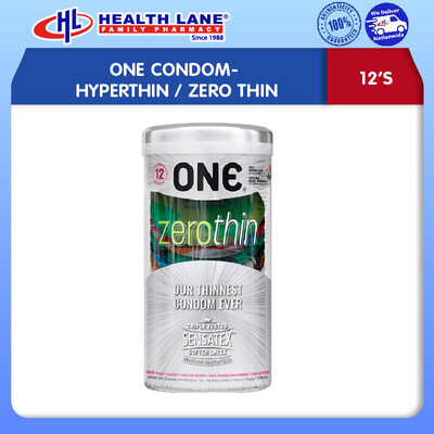 ONE CONDOM- HYPERTHIN / ZERO THIN (12'S)